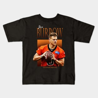 Joe Burrow Vintage Bootleg Kids T-Shirt